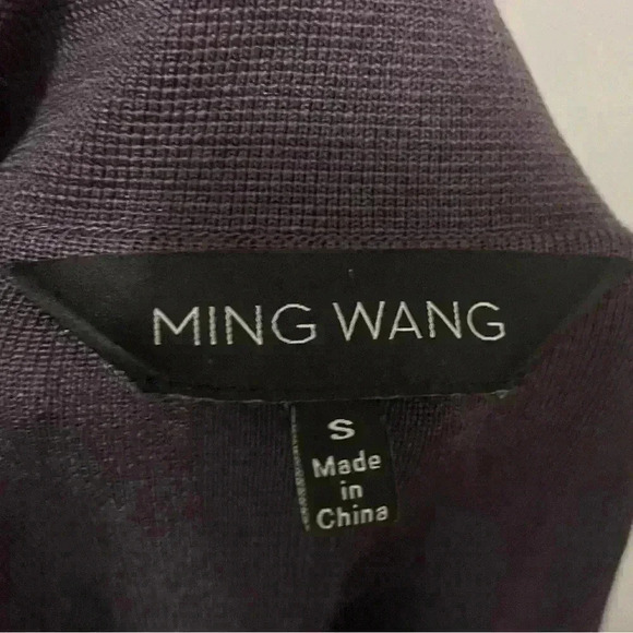 Ming Wang Long Sleeve Tunic Cardigan w/ jewels Size Small - Picture 2 of 8